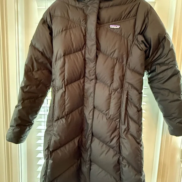 Patagonia Black Down With It Parka - Picture 1 of 8